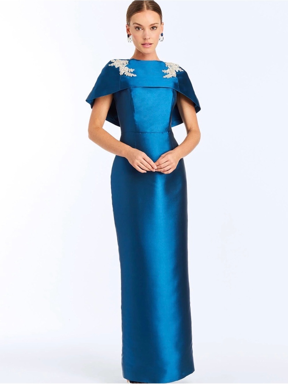 Mestiza eve convertible cape gown